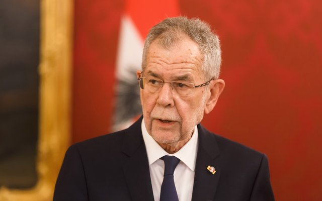Österreichs Bundespräsident Alexander Van der Bellen
