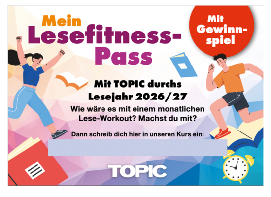 Lesefitness-Pass-Gewinnspiel 2026/27